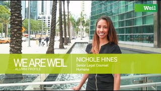 Weil Alumni Profile: Nichole Hines