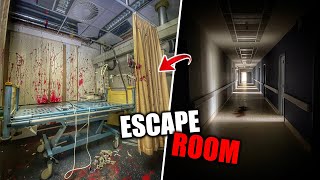 KOMPLETT KRANK!😱 | ESCAPE ROOM in verlassenem KRANKENHAUS gefunden! | HALLOWEEN LOST PLACE