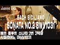 Bach SICILIANO from Sonata No.2 BWV1031 - #JasmineChoi #flute #flutist