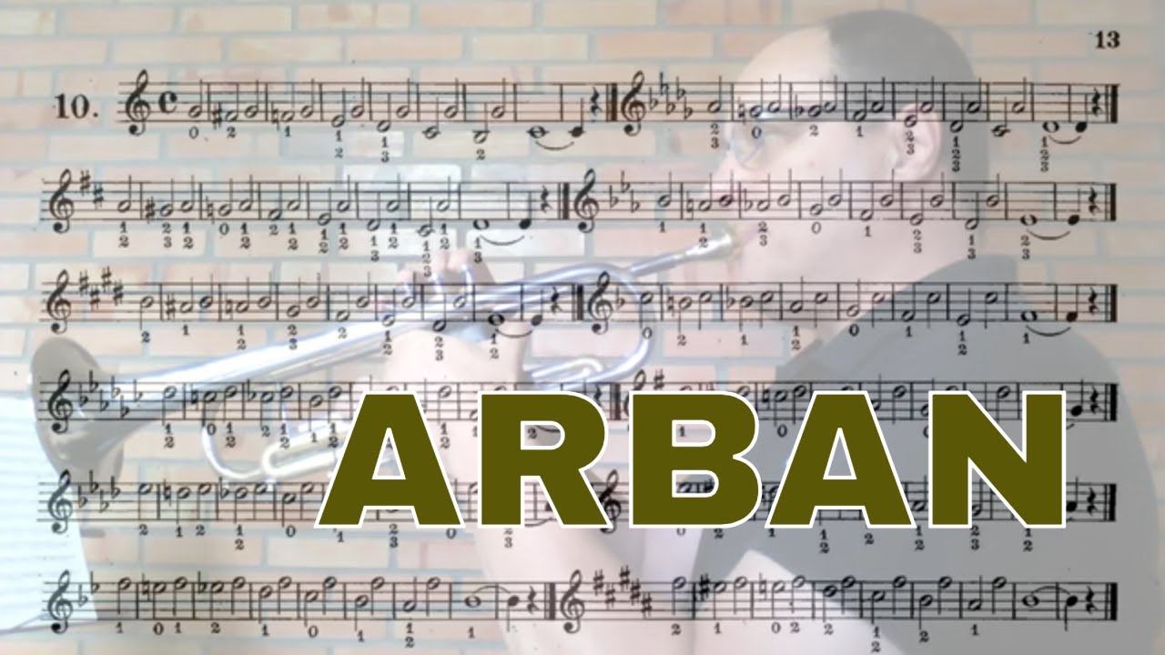 ARBAN Método De Conservatório Completo Para Trompete - [PRIMEIROS ...