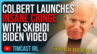 Steven Colbert Launches INSANE CRINGE With Skibbidi Biden Video, Gen Z FURIOUS