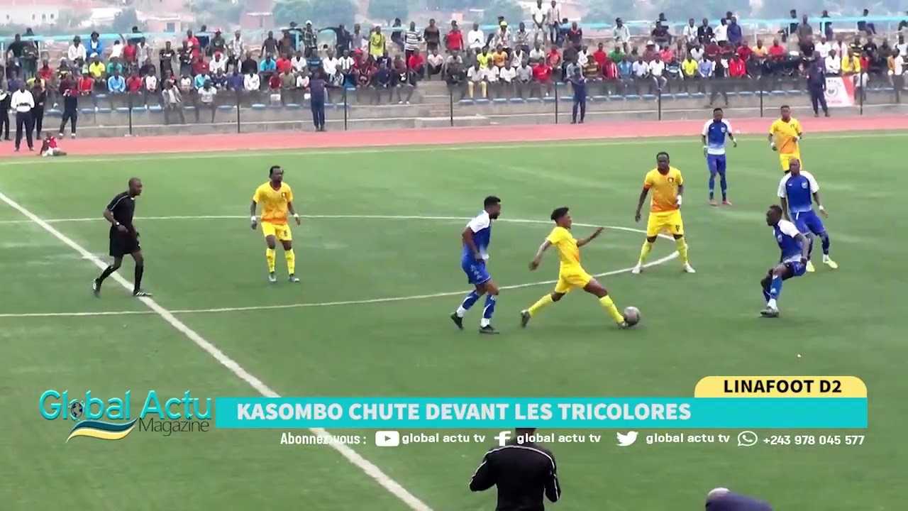 Temps Fort Du Match CS MANIKA Vs KASOMBO Au Stade Diur De Kolwezi ...