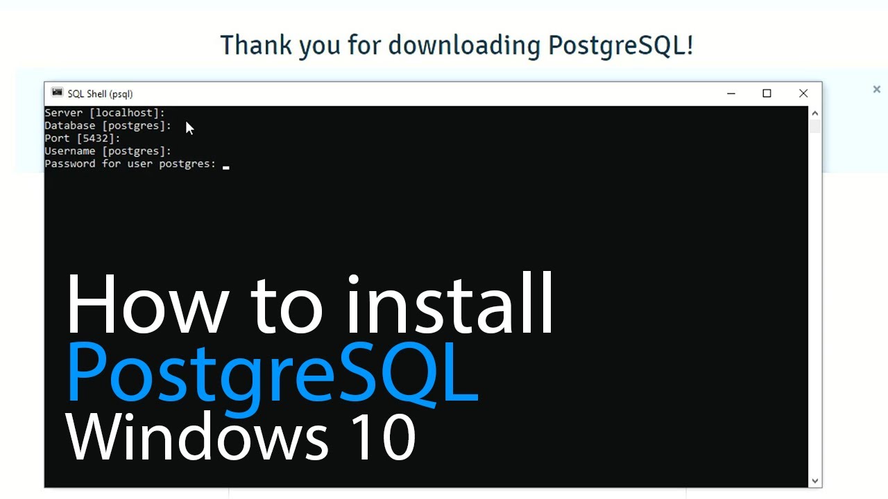 Learn Postgresql How To Install Postgresql 12 On Windows 10 Full Learn Postgresql How To Install Postgresql 12 On Windows 10 Full