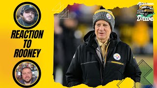 Reaction to Art Rooney II Press Conference | Steelers Afternoon Drive