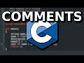 C Programming Tutorial  - Comments