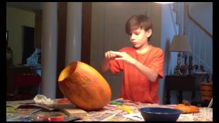 Pumpkin Carving Time-lapse 2012