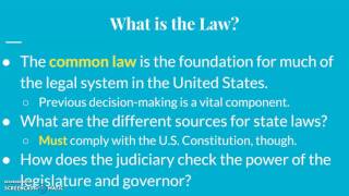 Texas Judiciary: Part I