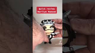 A quick review of the Marilyn Manson Funko Pop