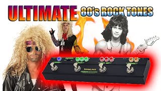 The Ultimate 80's guitar tone? (SONICAKE Rockstage Demo)