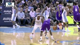 The triple flop, starring Rudy Gay, DeMarcus Cousins and Kenneth Faried