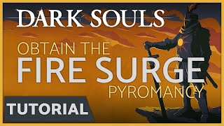 Dark Souls - How to get the Fire Surge Pyromancy Spell from the Painted World of Ariamis