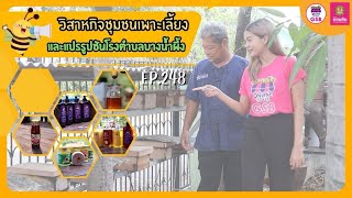 EP.248วิสาหกิจชุมชนเพาะเลี้ยงและแปรรูปชันโรงตำบลบางน้ำผึ้ง#ตลาดนัดออนไลน์StyleGSB