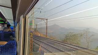 History created! Vande Bharat Exp climbs Bor Ghat at 50+ KMPH without any banker locomotives