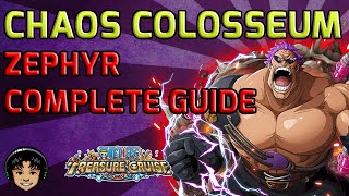 Walkthrough for Zephyr Chaos Colosseum (Complete Guide) [One Piece Treasure Cruise]