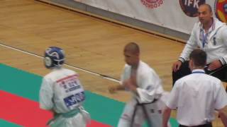 IFK 5th World Tournament Karate knockdown - Norbert Szabo VS Ivan Georgiev