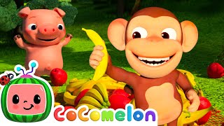 Apples and Bananas! | CoComelon Furry Friends | Animals for Kids