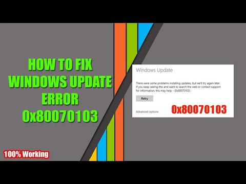 Как исправить ошибку Центра обновления Windows 0x80070103, исправить ошибку 0x80070103