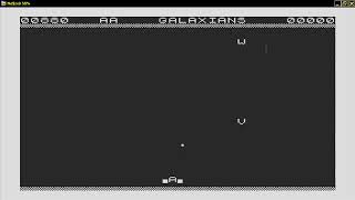 Galaxians REUPLOAD 1982Tony Beckwith SINCLAIR ZX80 ZX 80 ZX81 ZX 81 Science of Cambridge Ltd