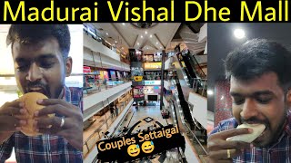 Madurai Vishal Dhe Mall ❤️ Dai lovers unga settai thangala da 😭 Chicken Burger 🍔 Shawarma #shorts