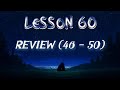 Lesson 60 | Daily Guided Meditations | A Course In Miracles Workbook for Students