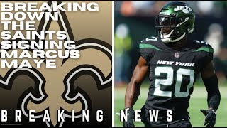 Breaking Down and Analyzing the New Orleans Saints Signing Marcus Maye