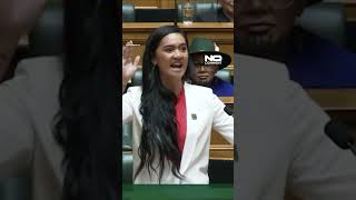 New Zealand MP Hana-Rawhiti Maipi-Clarke performed haka in parliament