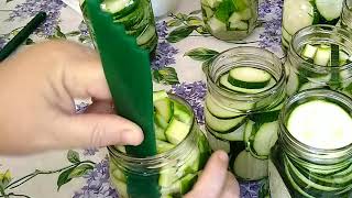 Canning Zucchini