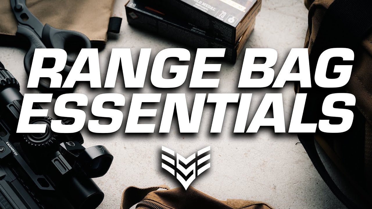 Range Bag Essentials Youtube