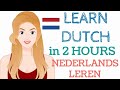 LEARN USEFUL DUTCH IN 2 HOURS,NT2 nederlands leren,grammatica