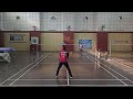 bajpai pradduman vs nigam shukla badminton doubles