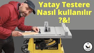 Tezgah testere nasıl kullanılır, 😱 Testere kazaları dikkat edilmesi gerekenler