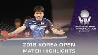 Koki Niwa vs Jeong Sangeun | 2018 Korea Open Highlights (R32)