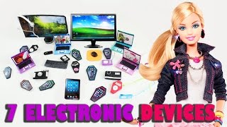 How to make 7 personal electronics for your dolls - Doll crafts - simplekidscrafts