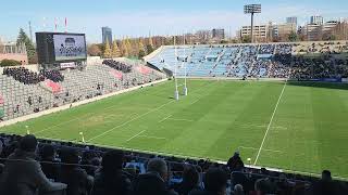 第61回全国大学ラグビーフットボール選手権大会準々決勝 慶應義塾大学vs帝京大学