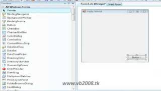 Visual Basic 2008 Tutorial- Hello World