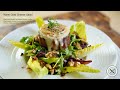 Warm Goat Cheese Salad – Bruno Albouze – THE REAL DEAL