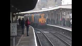 20313/20306 6k73 flasks through Carnforth 24th Feb. 2007