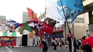 旗士の共演 Yosakoiぶち楽市民祭 2016.11.13