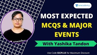 History Day : Most expected MCQs & Major Events | SSC CGL & CHSL  | Yashika Tandon
