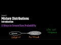 Mixture Distributions | Introduction | with examples in TensorFlow Probability