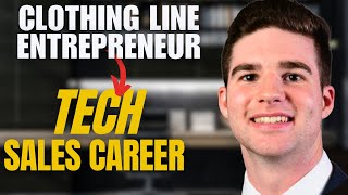 From Clothing Business Owner to Tech Sales in 30 Days | How He Made The Career Switch