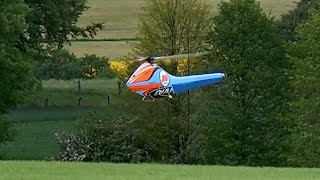 WORLD RECORD RC HELI SPEED-FLIGHT 311 KMH 193 MPH DIABOLO-S / Bad Wünnenberg Germany 2016