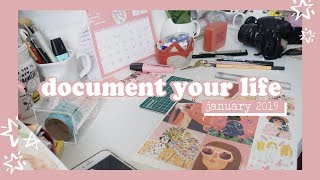 Document Your Life #1: january 2019 | Melissa Ery 🌸✨💖