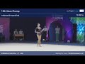 Takhmina Ikromova (UZB) All Around Final - Asian Championships 2021 Tashkent