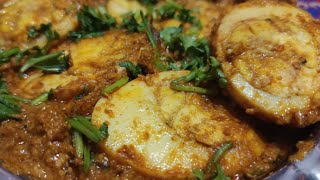 😋ತುಂಬಾ ಸುಲಭವಾಗಿ ಮೊಟ್ಟೆ ಕರ್ರಿ ಮಾಡುವ ವಿಧಾನ 🤔 egg curry recipe😋 #kannadarecipes  #youtuber