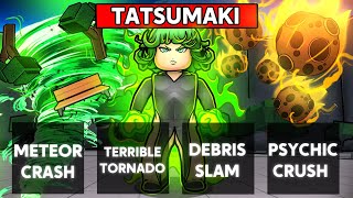 I Got EVERY TATSUMAKI ULTIMATE EARLY... (Roblox The Strongest Battlegrounds)