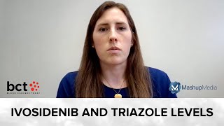 How Does Ivosidenib Affect Triazole Levels in Patients With AML, MDS?