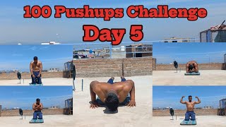 100 pushups challenge 🤮 Not easy | Day 5 | #simon_7 #challenge #pushups
