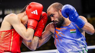 Amit Panghal (IND) vs. Liu Chang (CHN) World Olympic Qualifiers 2024 QF's (51kg)