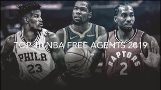 Where the Top 10 NBA Free Agents Will Go This Offseason! (Kevin Durant, Kyrie Irving, Kawhi Leonard)